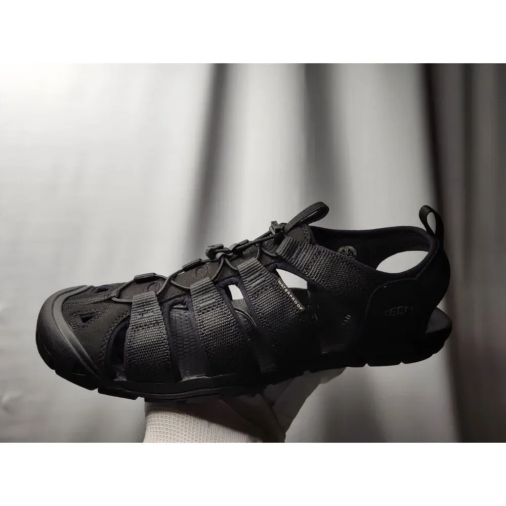 KEEN Clearwater CNX Triple Black Men’s 12 Waterproof Sandals